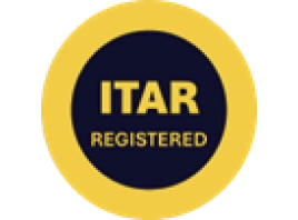 ITAR Registered seal.