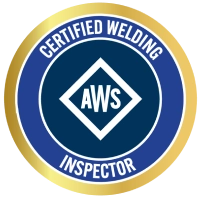 AWS Certified Welding Inspector seal.