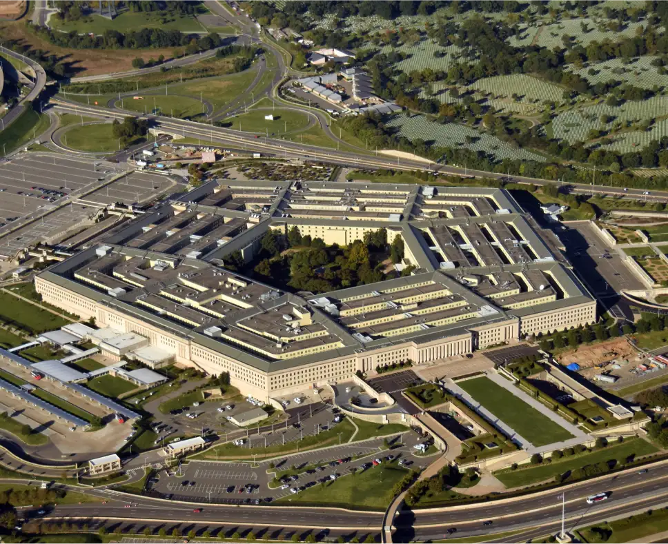 Industries 3 The Pentagon – Specialty Machine works with the Defense industry.