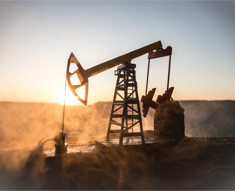 Industries 4 An oil rig – Specialty Machine works with the Oil & Gas industry.